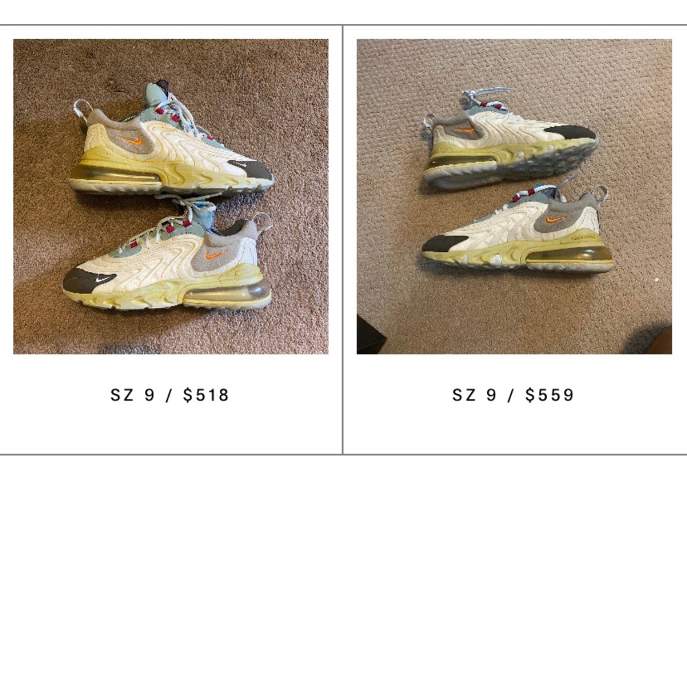 Travis Scott air max 270